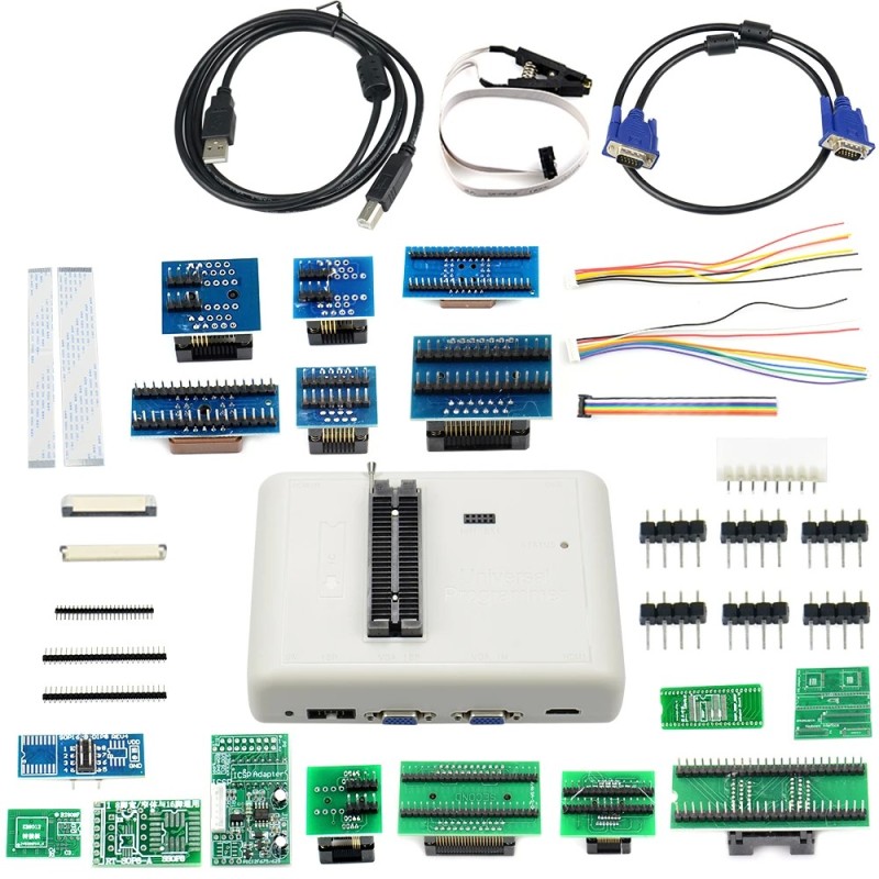 RT809H Multi Function Programmer With Adapters