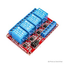 12V 4-Channel Relay Module