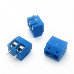 Blue 2p Screw Connector