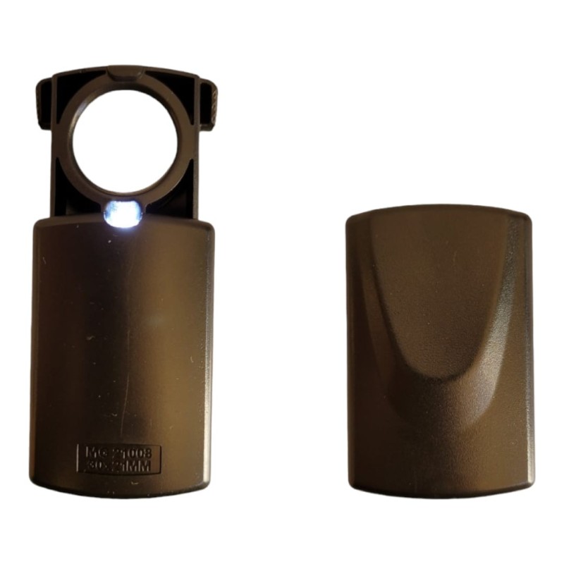 Slide-Out Magnifier With LED Light