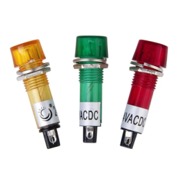 Green 12V AC/DC Signal Indicator 40mm