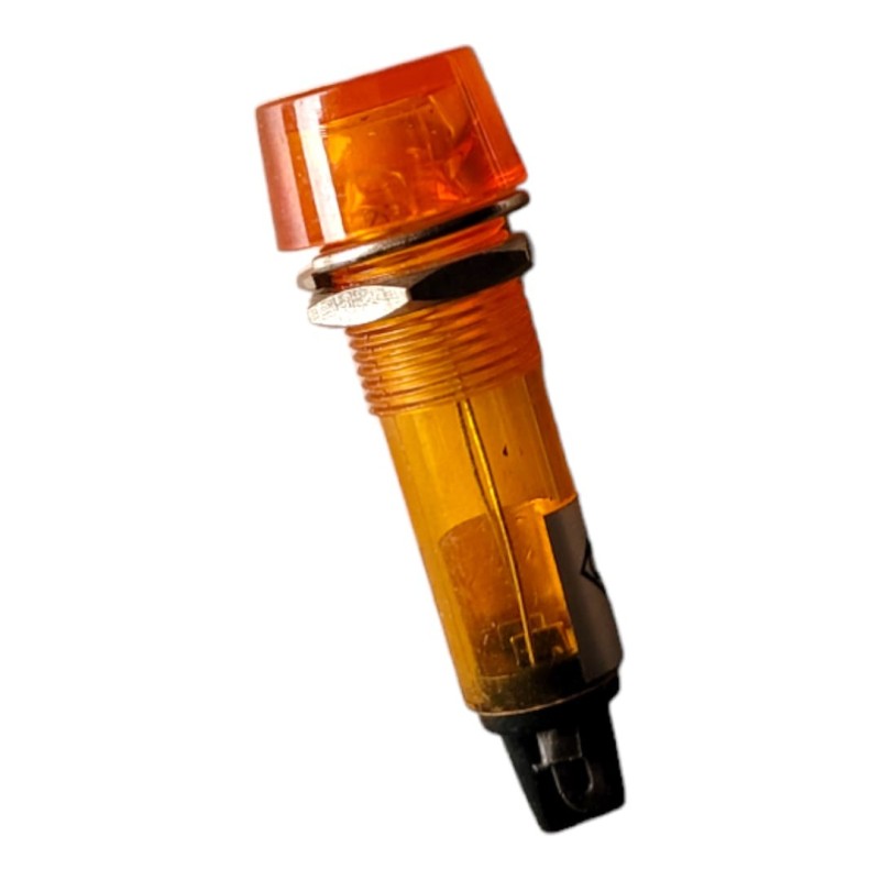 Orange 12V AC/DC Signal Indicator 40mm