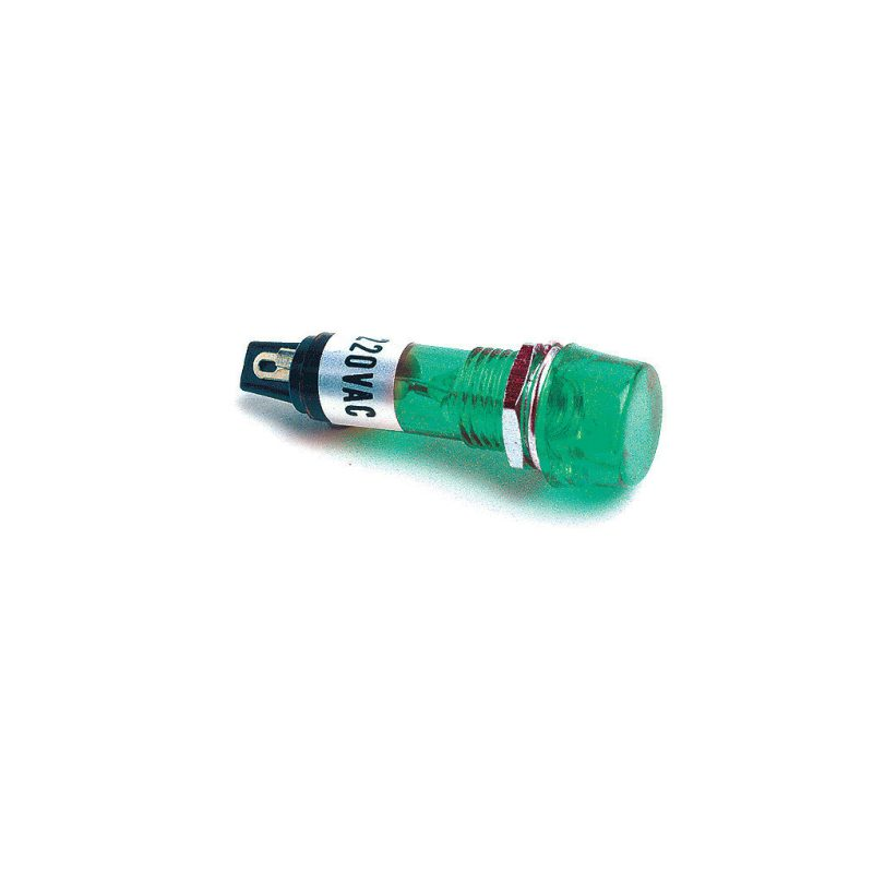 Green 220V AC/DC Signal Indicator 40mm