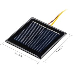 54X54 mm Solar Panel 2V 130mA