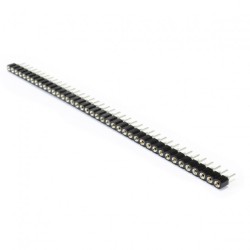 Breakable 2.54 mm Female Pin Header 40p