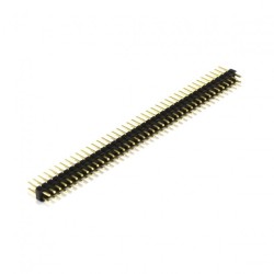 2 x 40p 2.54 mm Male Pin Header