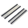 2 x 40p 2.54 mm Male Pin Header Double Plastic