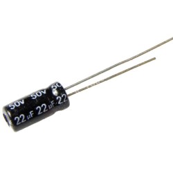 22 uF 50 V Electrolytic...