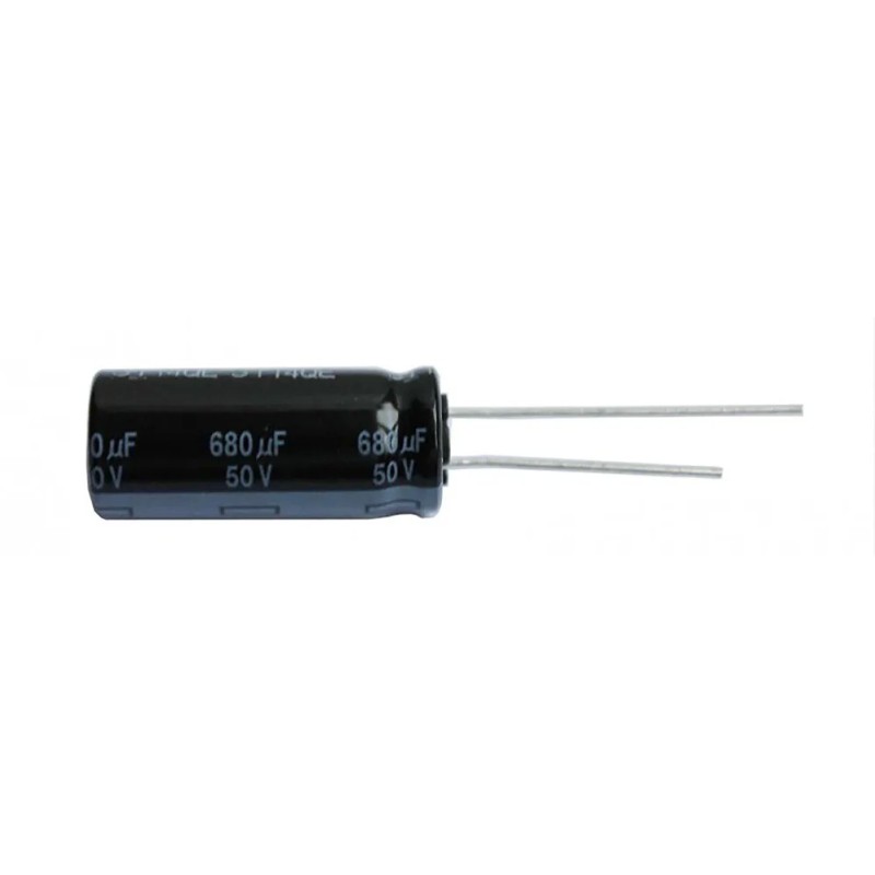 680 uF 50 V Electrolytic Capacitor