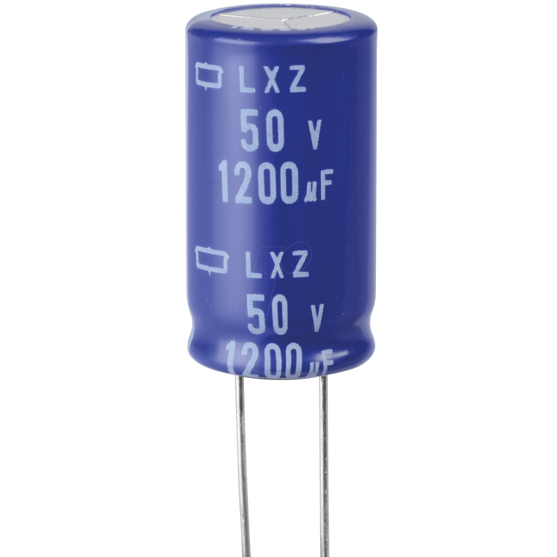 1200 uF 50 V Electrolytic Capacitor