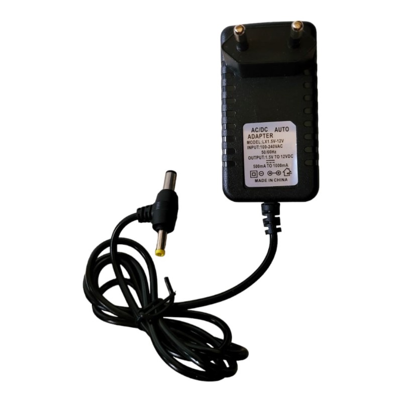 1.5 To 12 V/500 To 1000 mA Power Supply