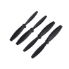 4 Blade Propeller (2CW+2CCW) 45.5mm - Black 1mm Shaft