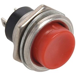 15mm Push Button Switch Red