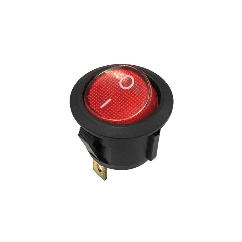 QY611-101 Round Switch 2 Pins