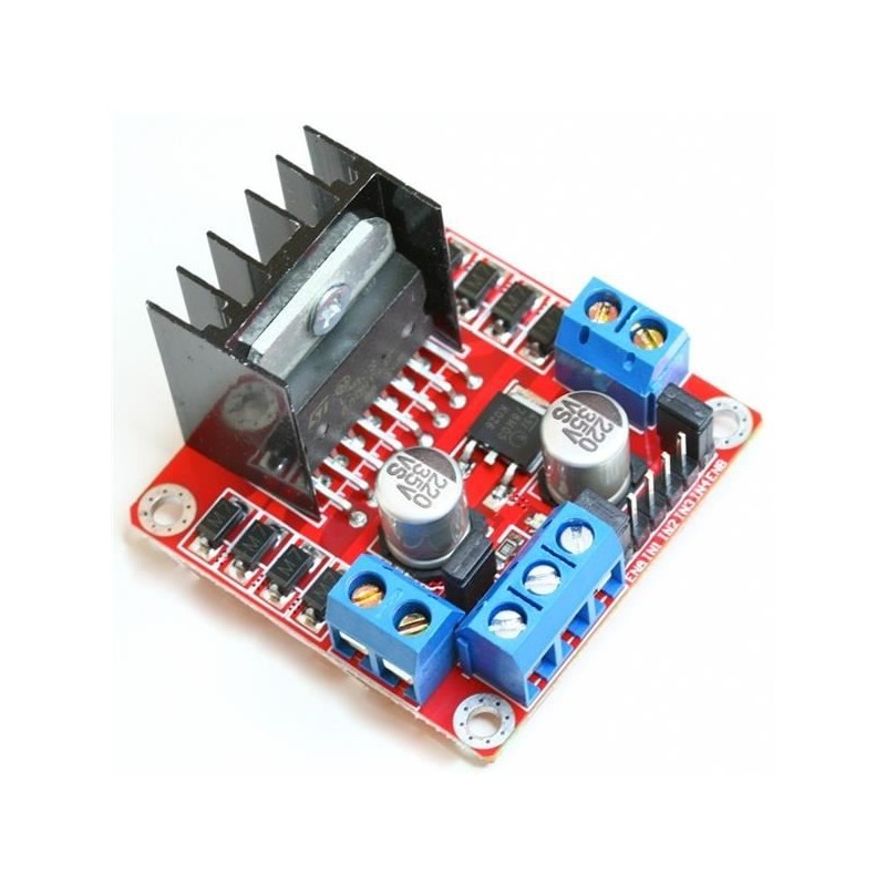 L298N  Dual H Bridge DC Motor and Stepper Motor Drive Module