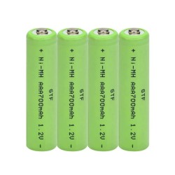 Ni-MH AAA 700mAh 1.2V Rechargeable Battery