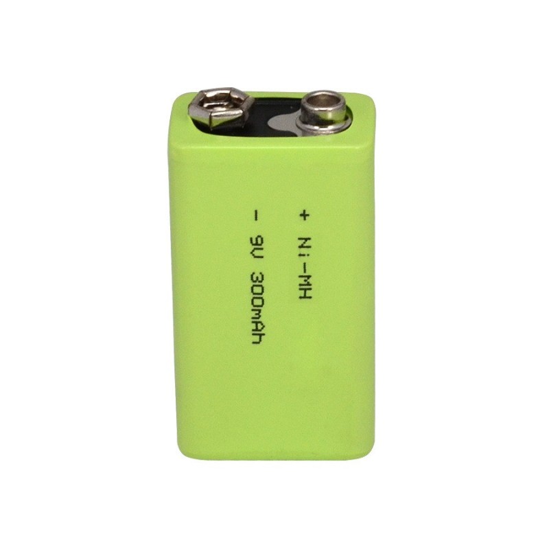 Ni-MH 300mAh 9V Rechargeable Battery