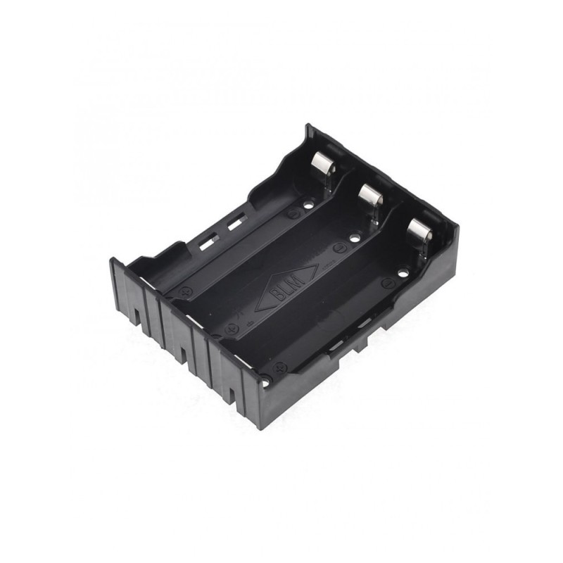 Lithium Parallel Battery Holder 3X18650 3.7V