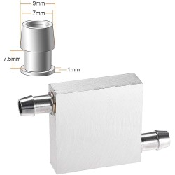 40 x 40 x 12 mm Water Cooled Heatsink