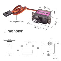 MG90s Micro Servo Motor