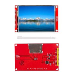 3.2" TFT SPI 240x320 V2.0 Touch LCD (with pen)