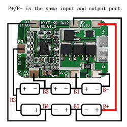 BMS 3S 22.2V/14A