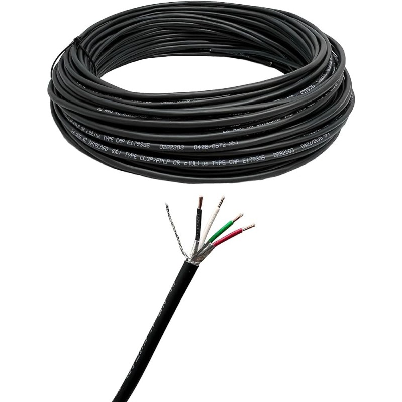 4 Wires Shielded Cable