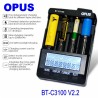 OPUS BT-C3100 Intelligent Charger-Battery Tester