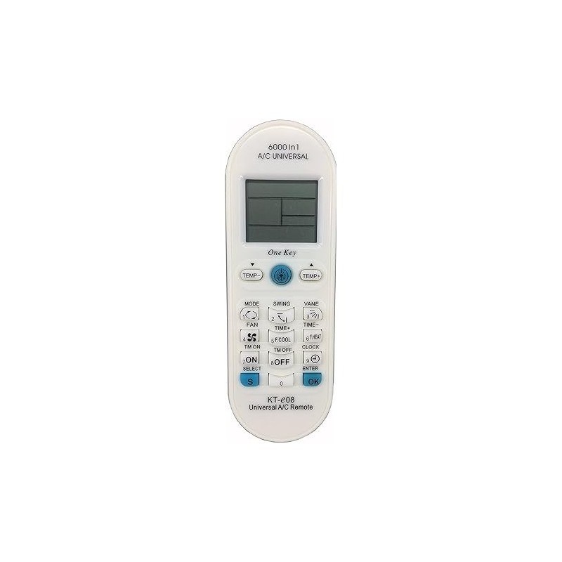 kT-E08 Universal A/C Remote