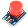 Red Big Push Button Module