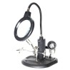 TE-802 16 SMD LEDs Magnifier Soldering Helping Hand