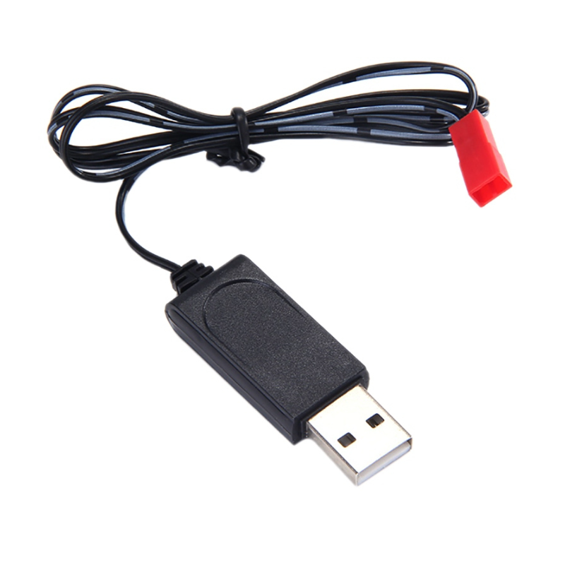 1A USB LiPo Battery Charging Cable with Female JST Connector