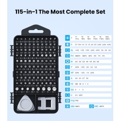 115 in 1 Screwdriver Set For Mobile and Laptop