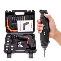 (46 PCS) Rechargeable Cordless Electric Screwdriver