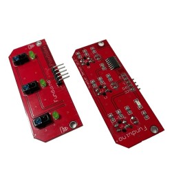 TCRT5000 3-Channel Line Tracking Sensor Module - Red