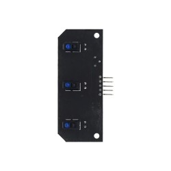 TCRT5000 3-Channel Line Tracking Sensor Module - Black