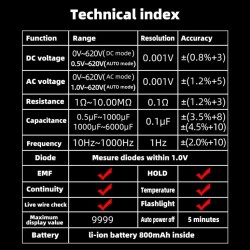 BSIDE S20 Digital Multimeter