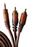 High Quality 3.5 mm Stereo To RCA Plug Cable 1.5 m