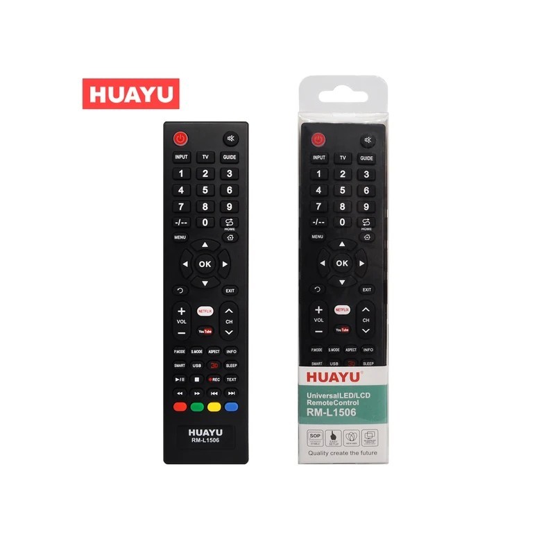 HUAYU RM-L1506 Universal LED/LCD Remote Control