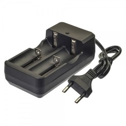 Dual 18650 Li-Ion Battery Charger