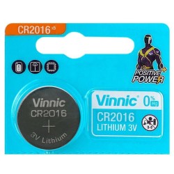 Vinnic 3V CR2016 Lithium Battery