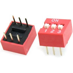 Red DIP Switch (3p)