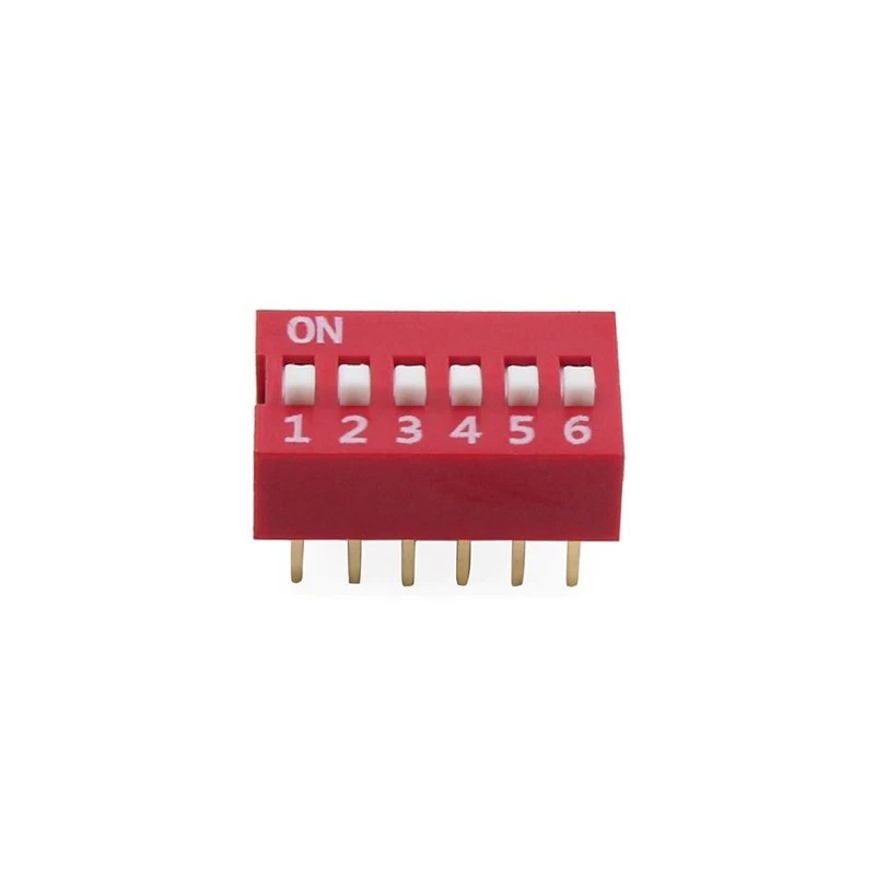 Red DIP Switch (6p)