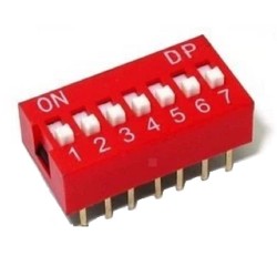 Red DIP Switch (7p)